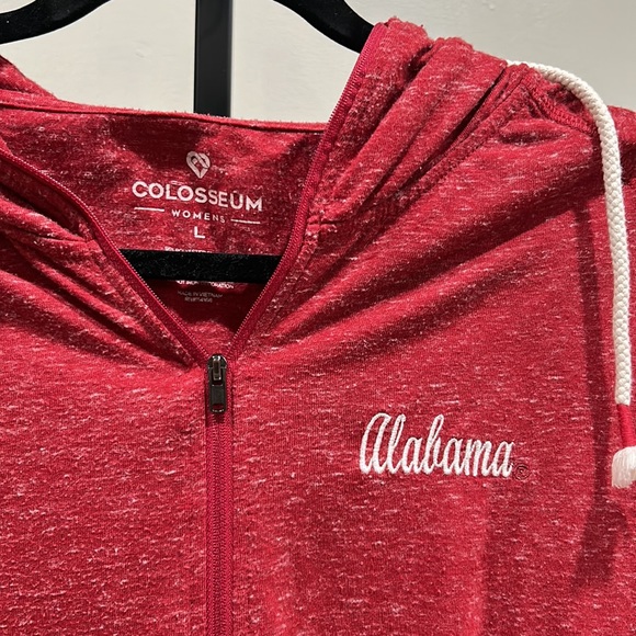 Colosseum Alabama “A” Lightweight Hooded Jacket Sz L - Picture 2 of 5